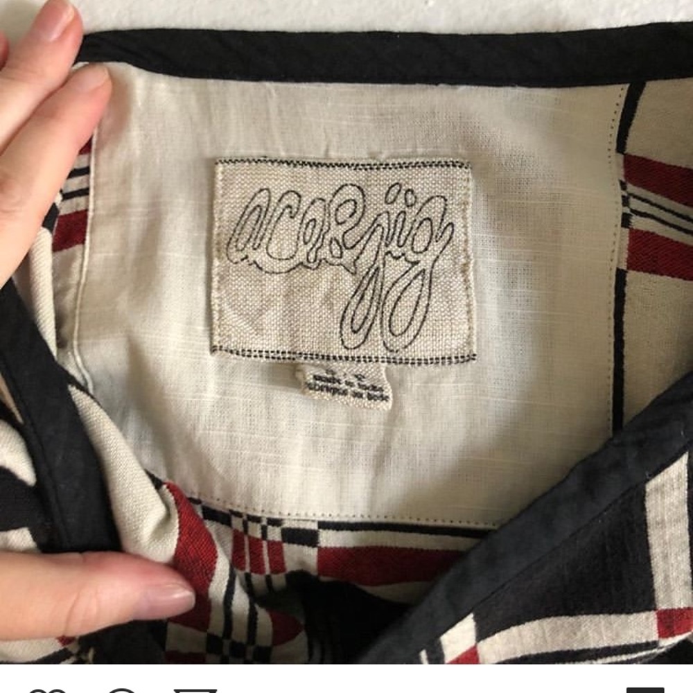 Ace & Jig Lighthouse Top in Black Geo - Picture 3 of 3